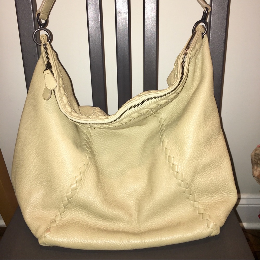 Bottega Veneta authentic Italian leather hobo tote